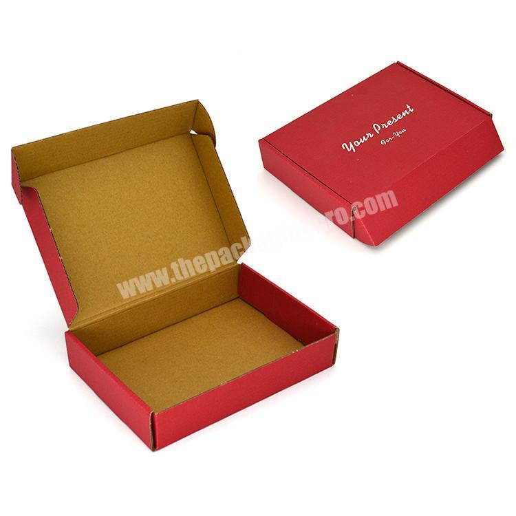 Custom Logo Cardboard Carton Shipping Mail Box Pink Cosmetic Set Cosmetic Mailing Lip Color Mascara Paper Box Corrugated Carton