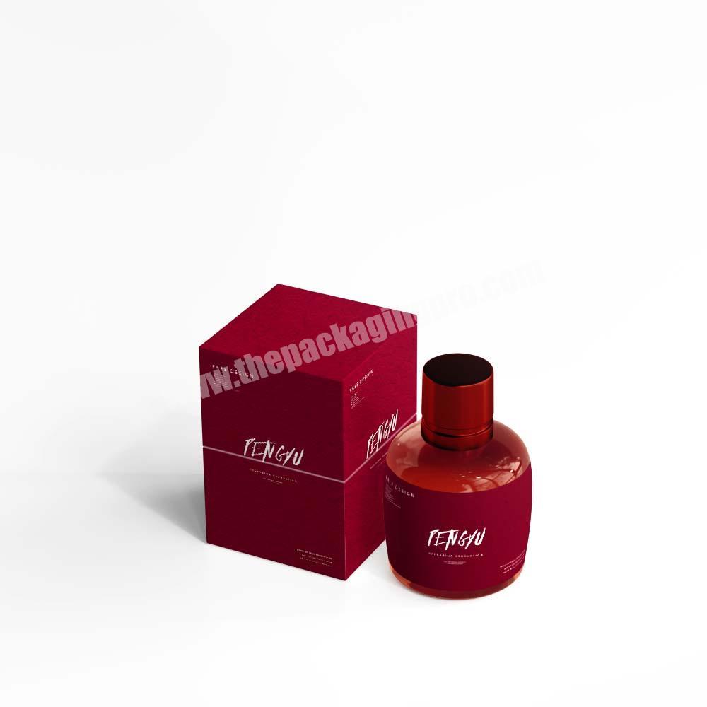 Custom Logo Luxury Cosmetics Perfume Boxes Perfume Gift Packaging Paper Box