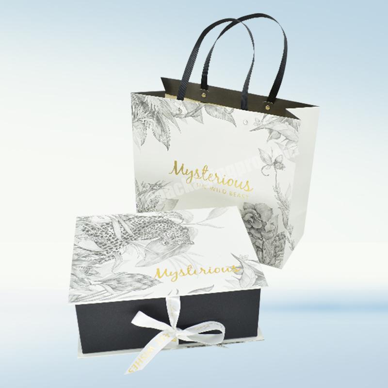 Custom Logo Premium Luxury Kraft Paper Perfume and Cosmetics Packaging Book Shape Box For Essential Oil Packing