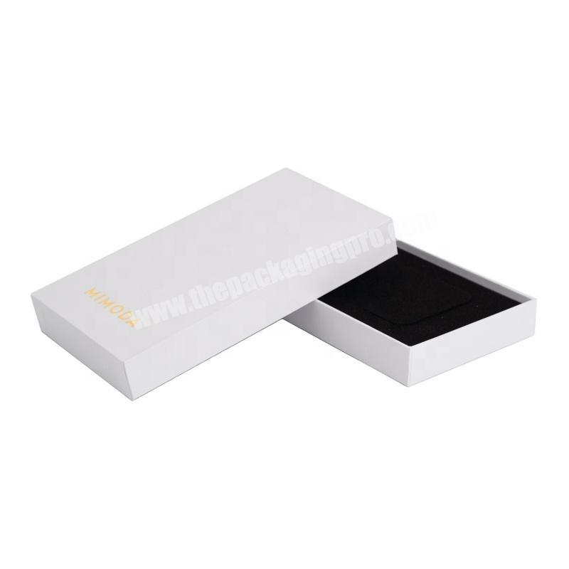 Custom Logo size Box Lid and Base Rigid cardboard Gift Box Paper Packaging Box For Different Products