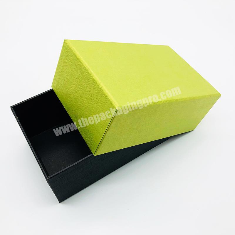 Custom Luxury Handmade Artpaper Shimmering Gift box with Gravity Drop Technology