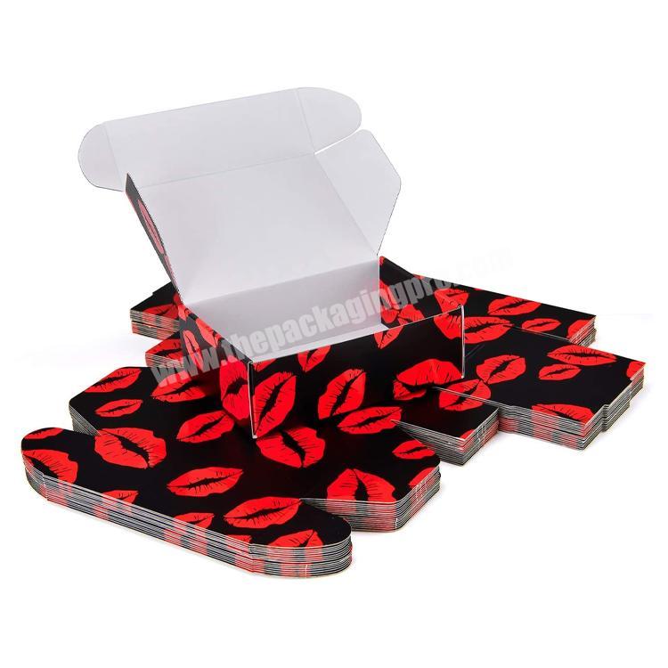 Custom Luxury Red Corrugated Favor Boxes Wedding Gift Box For Guest