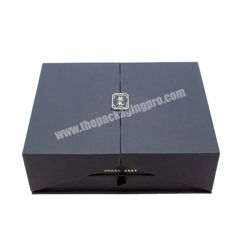 Custom Middle Open Cardboard Packaging Box Christmas Gift Box