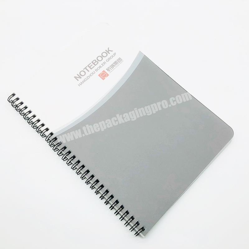 Custom PVC Cover Spiral Bnding MultiFunctional Notebook