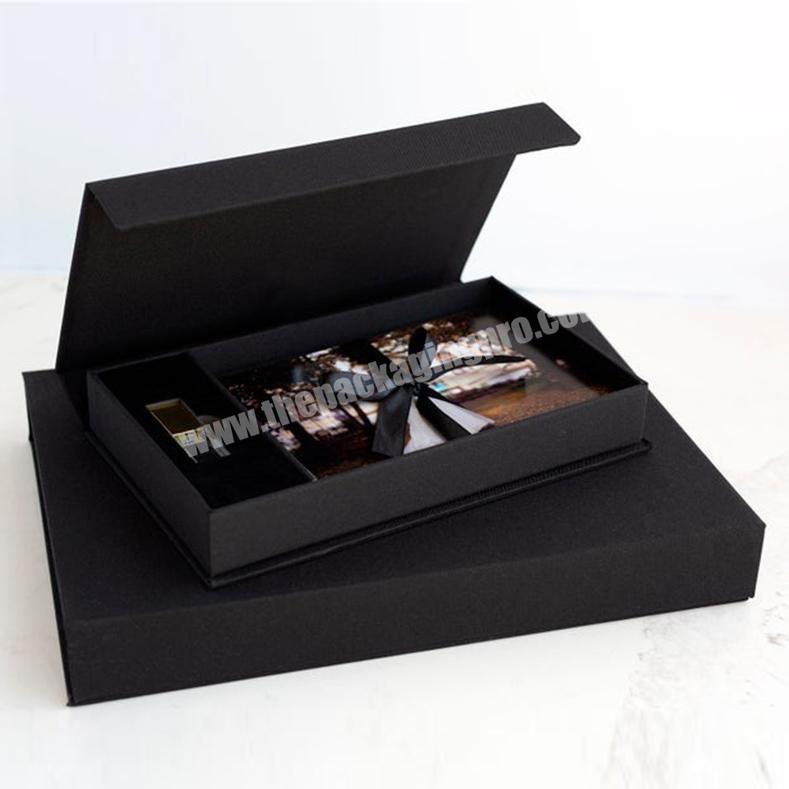 Custom Paper Wedding Gift Usb Flash Drive Box Packaging