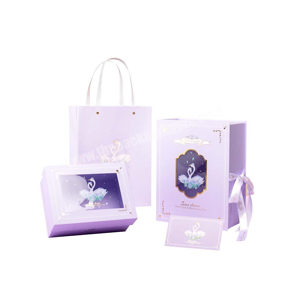 Custom Printing Kraft Heaven And Earth Cover Product Set Gift Jewelry Paper Packaging Box