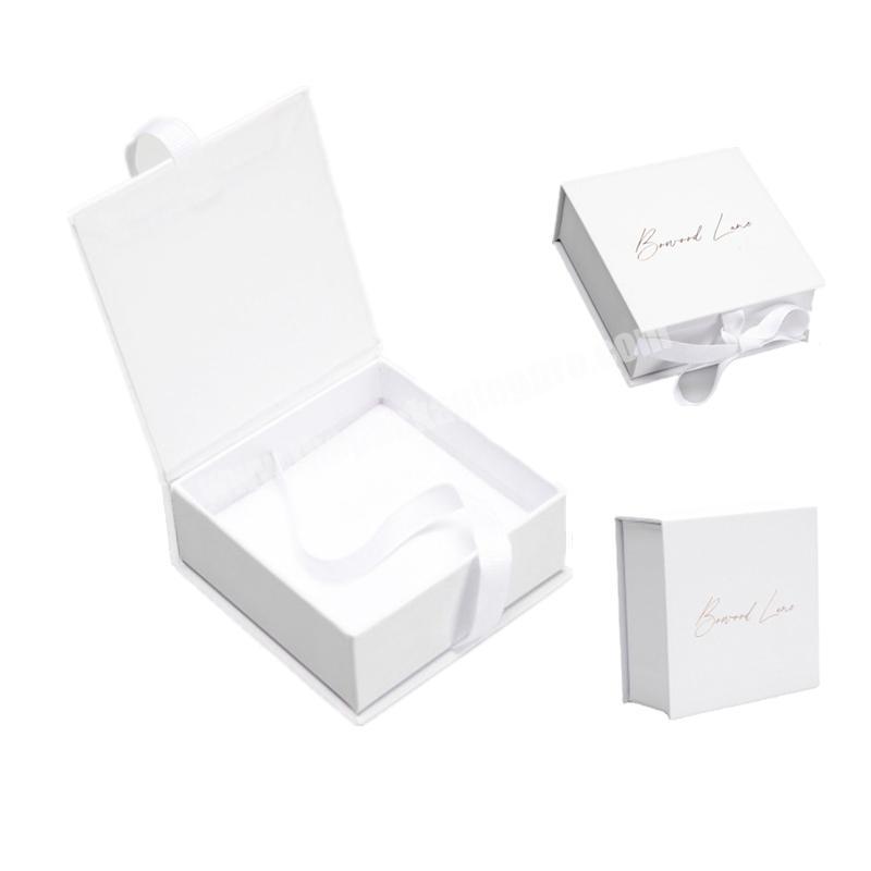 Custom elegent magnetic closure skin care packaging make up bottle cosmetic box with magnet box