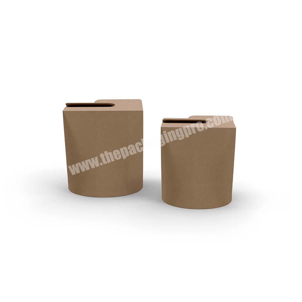 Custom logo printed paper lunch boxes wholesale pack lunch box paper paper donut packaging box