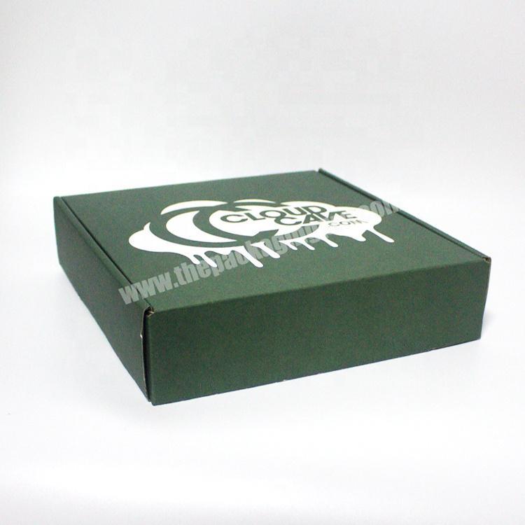 Custom logo printing folding corrugated packaging shipping  mailer box