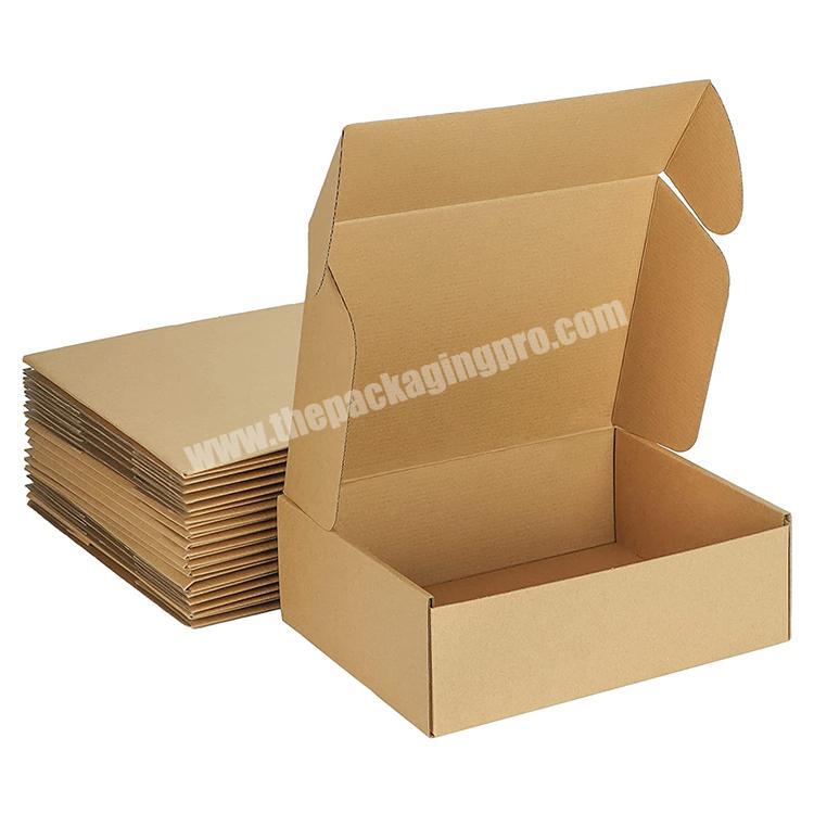 Custom print e-commerce packaging box corrugated cardboard shipping mailer paper box