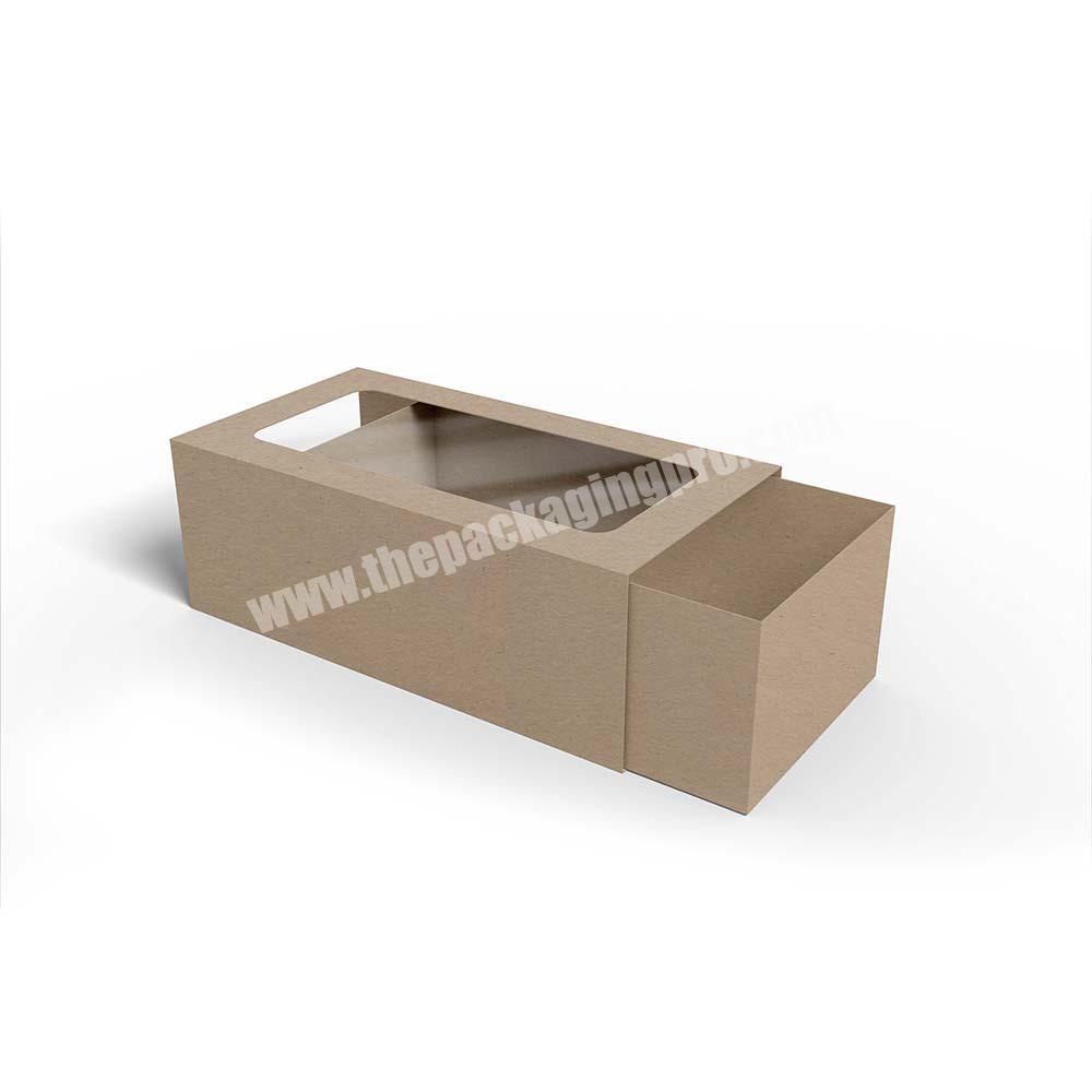 Custom takeaway small paper boxes for candy paper snack box small kraft paper cookie boxes