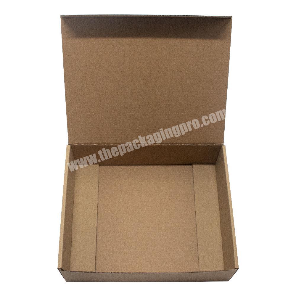 Customized Corrugated Paperboard Recyclable Foldable Environmentally Shape Sizes Kraft Paper Box Packaging factory