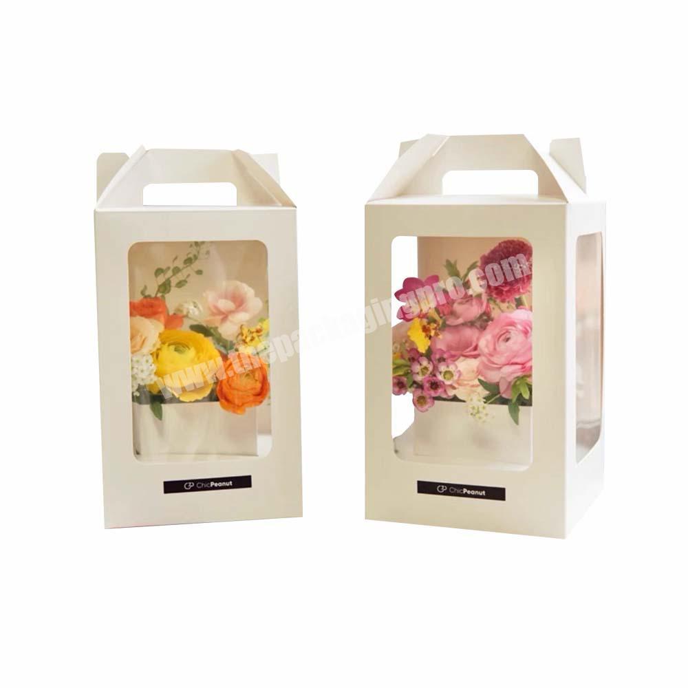 Customized Logo Art Paper Bar Soap Flower Gift Box Packaging With Window
