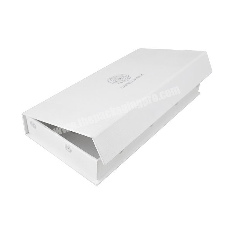 Customized Logo Garment Packaging Gift Box  Rigid Cardboard Box with Magnetic Closure