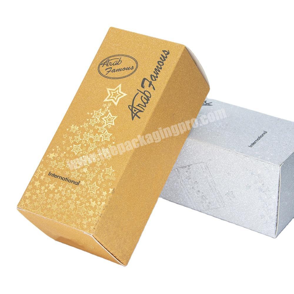 Customized Logo Printed Small Folding Makeup Boxes Custom Packaging Cosmetic Paper Box Packaging