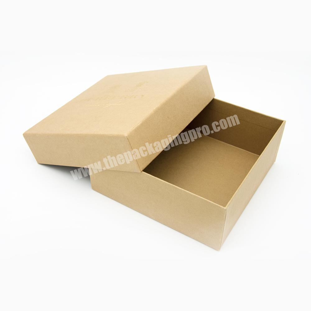 Customized  brown cardboard packaging box   small brown cardboard Boxes