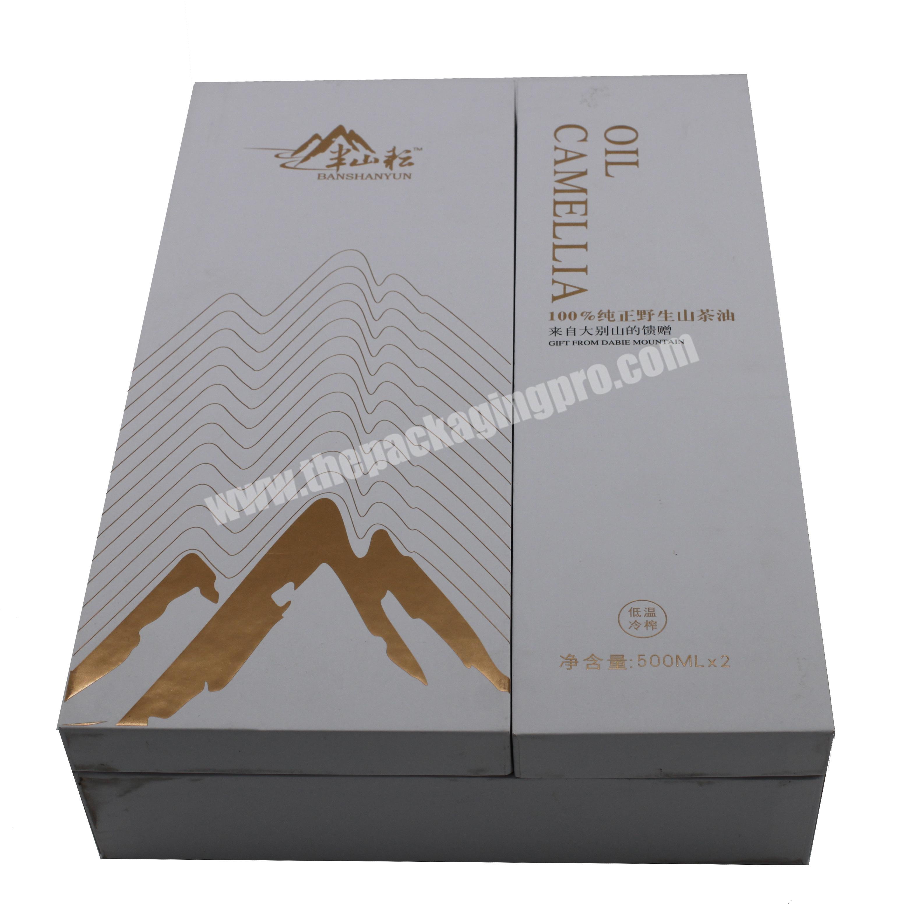 Customized creative advanced red wine beverage packaging box