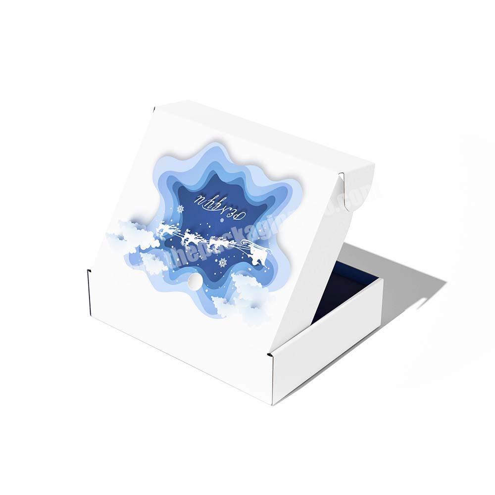 Design packaging corrugated carton box mailer shipping box good price suit shipping box white