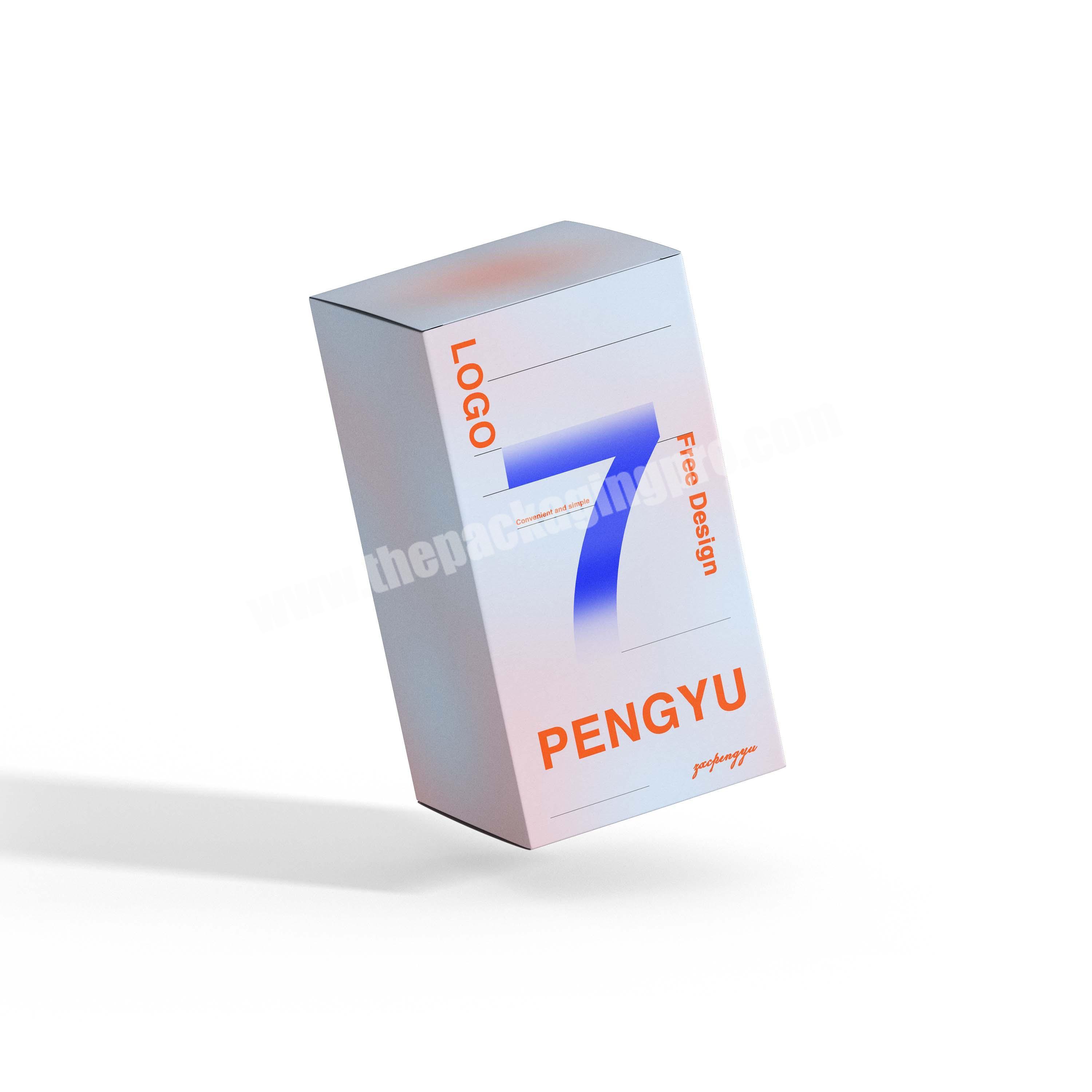 Factory Direct Sell Customized Nail Polish Eyelash Curler Packaging Box Paper Cosmetic Small Shipping Box