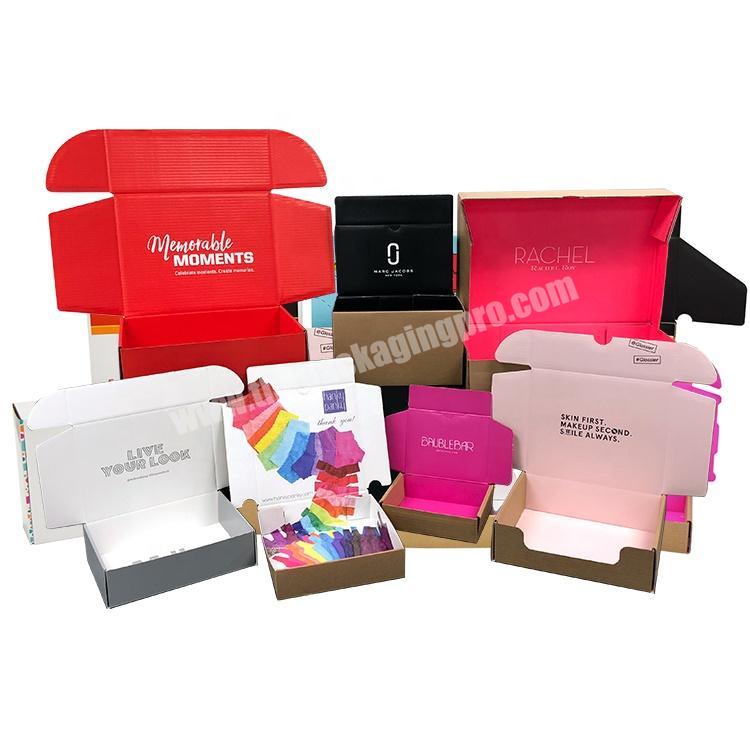 Factory Price Custom Logo Luxury Printed Eco Packaging Corrugated Paper Cardboard Mailer Mailing Boxes Subscription Box