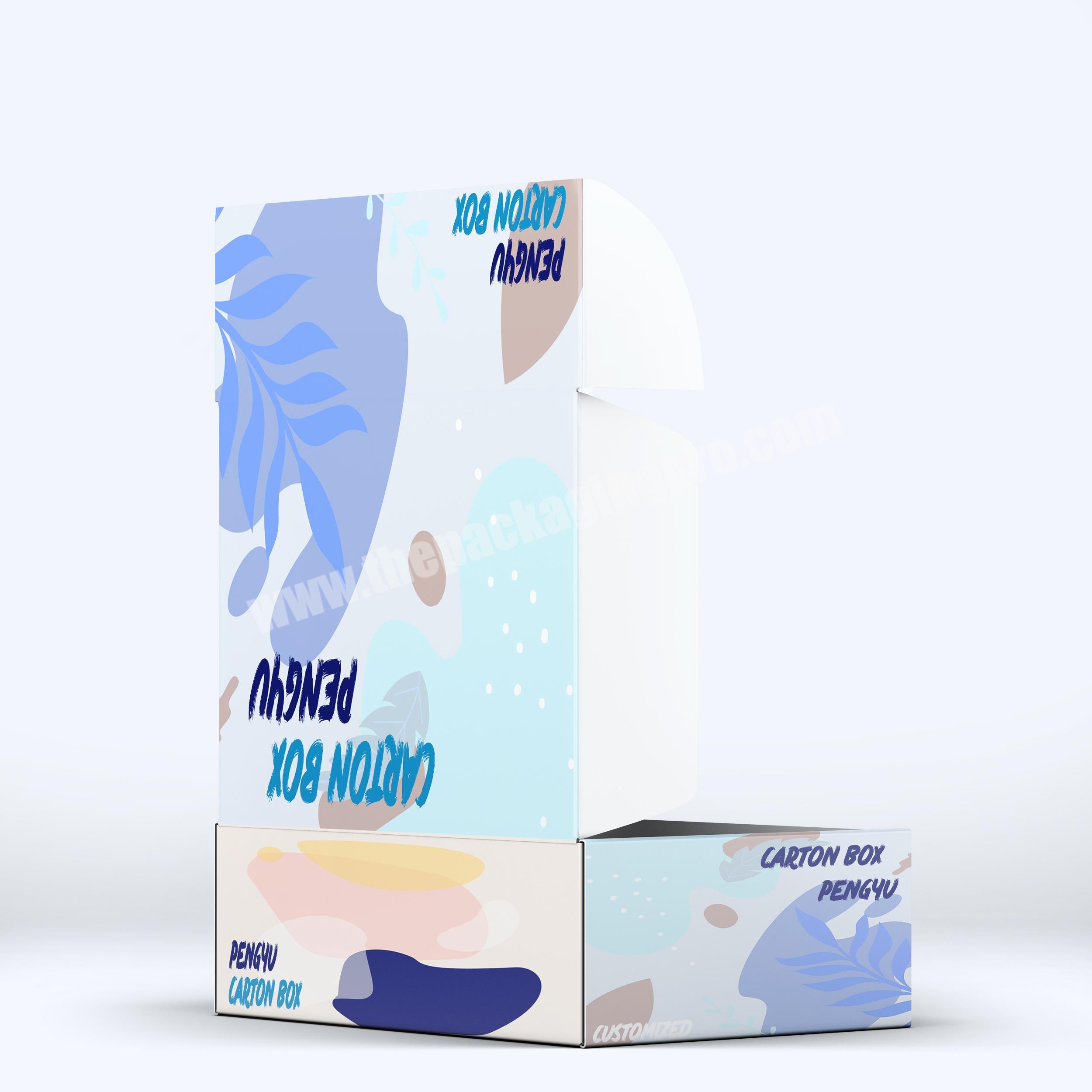 Free sample amazon branded box shipping paper box custom logo attractive cardboard boxes