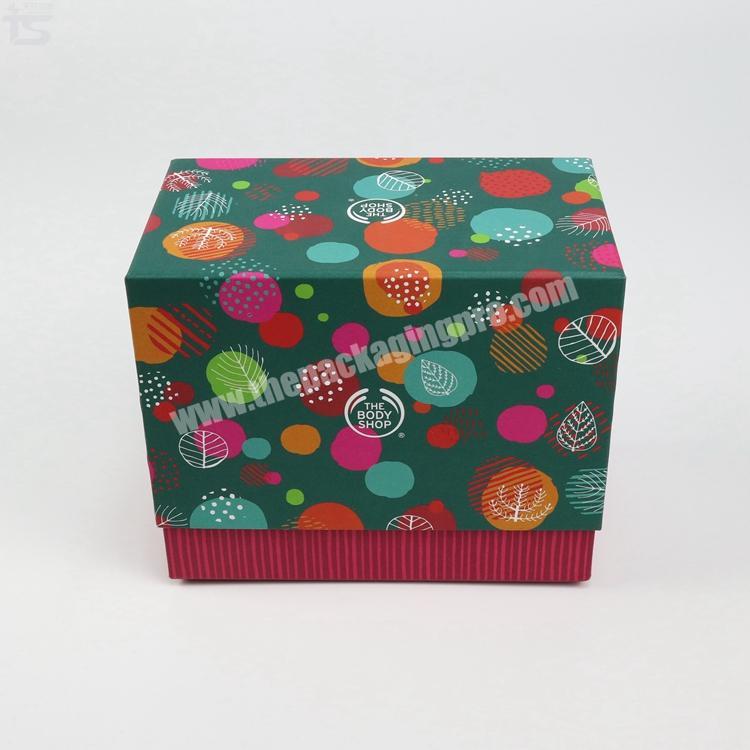 Hot sale custom cartoon unicorn custom printed design craft paper gift box with lids