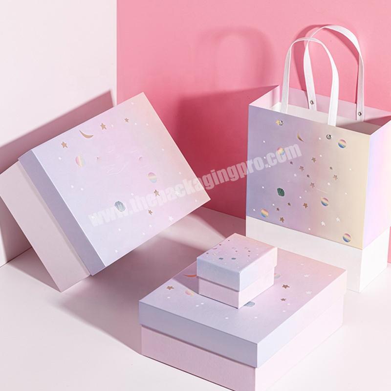 KinSun New Design Gift Box Cardboard  Factory High Quality Gift Box Set Custom Logo Printed Luxury Gift Box Packaging