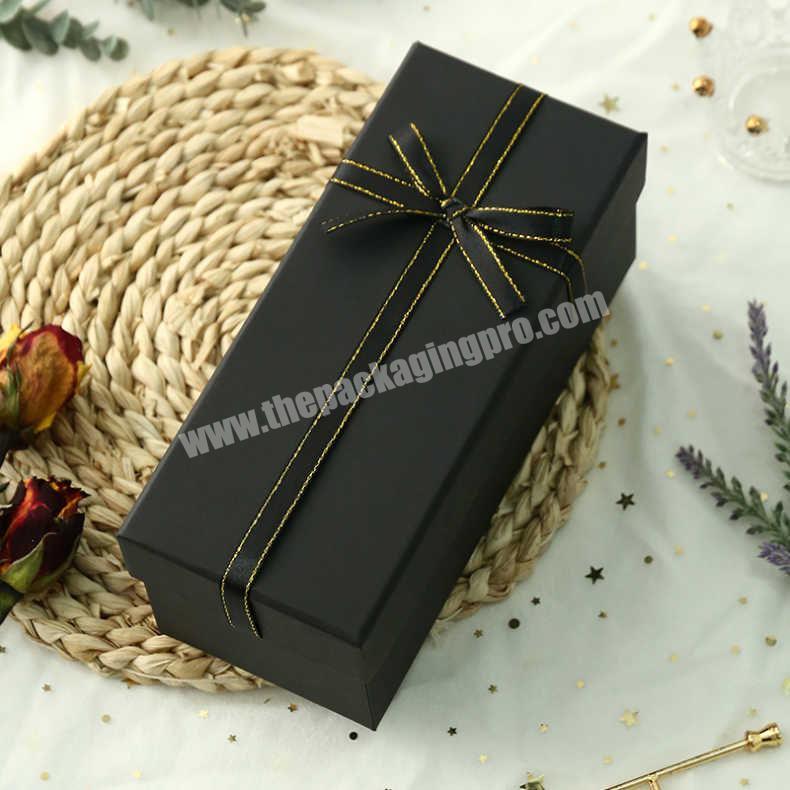 KinSun customize Empty Thermos gift wrap box red wine gift box birthday gift box