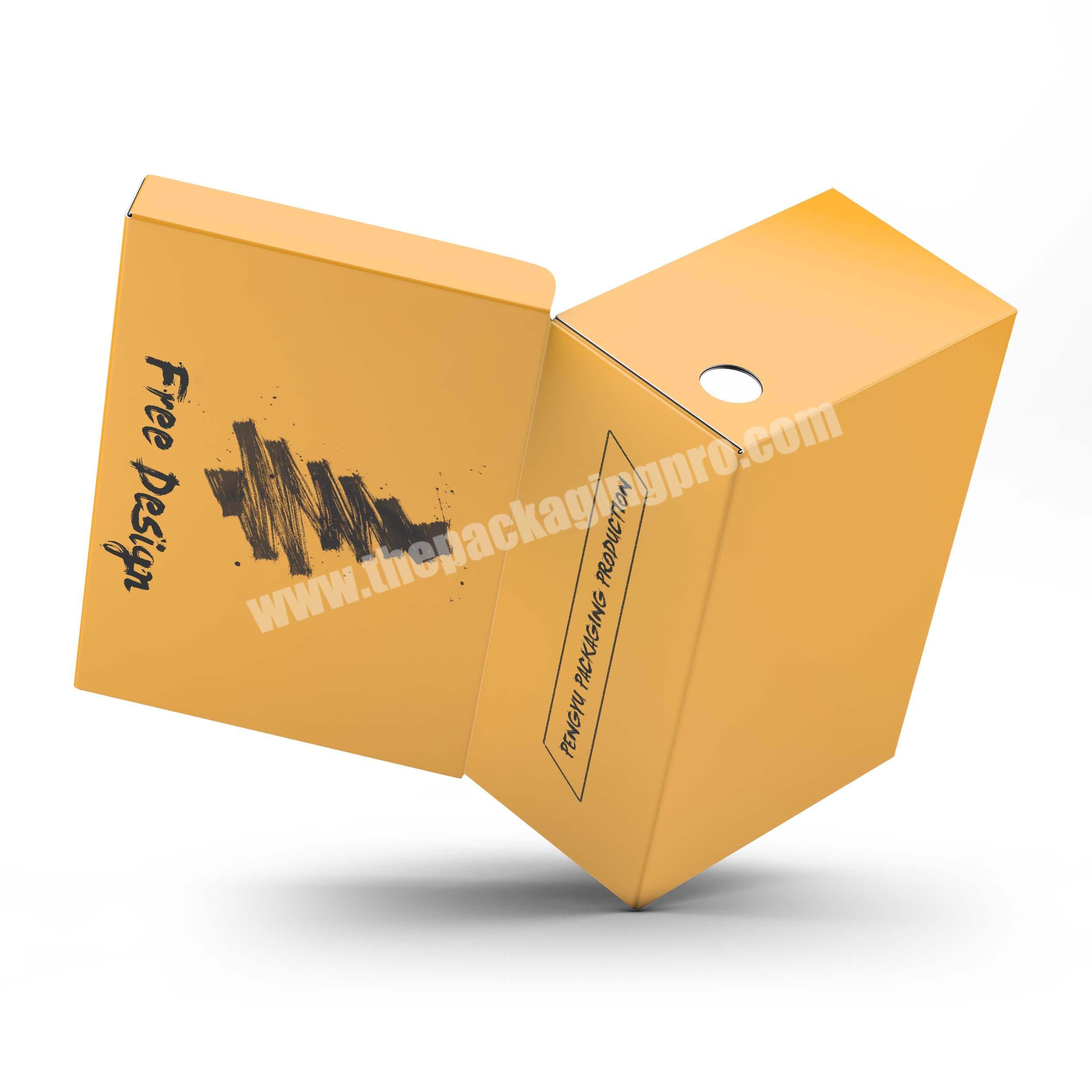 Low MOQ thick mailer box wholesale custom corrugated carton modern novel design shipping box wholesaler