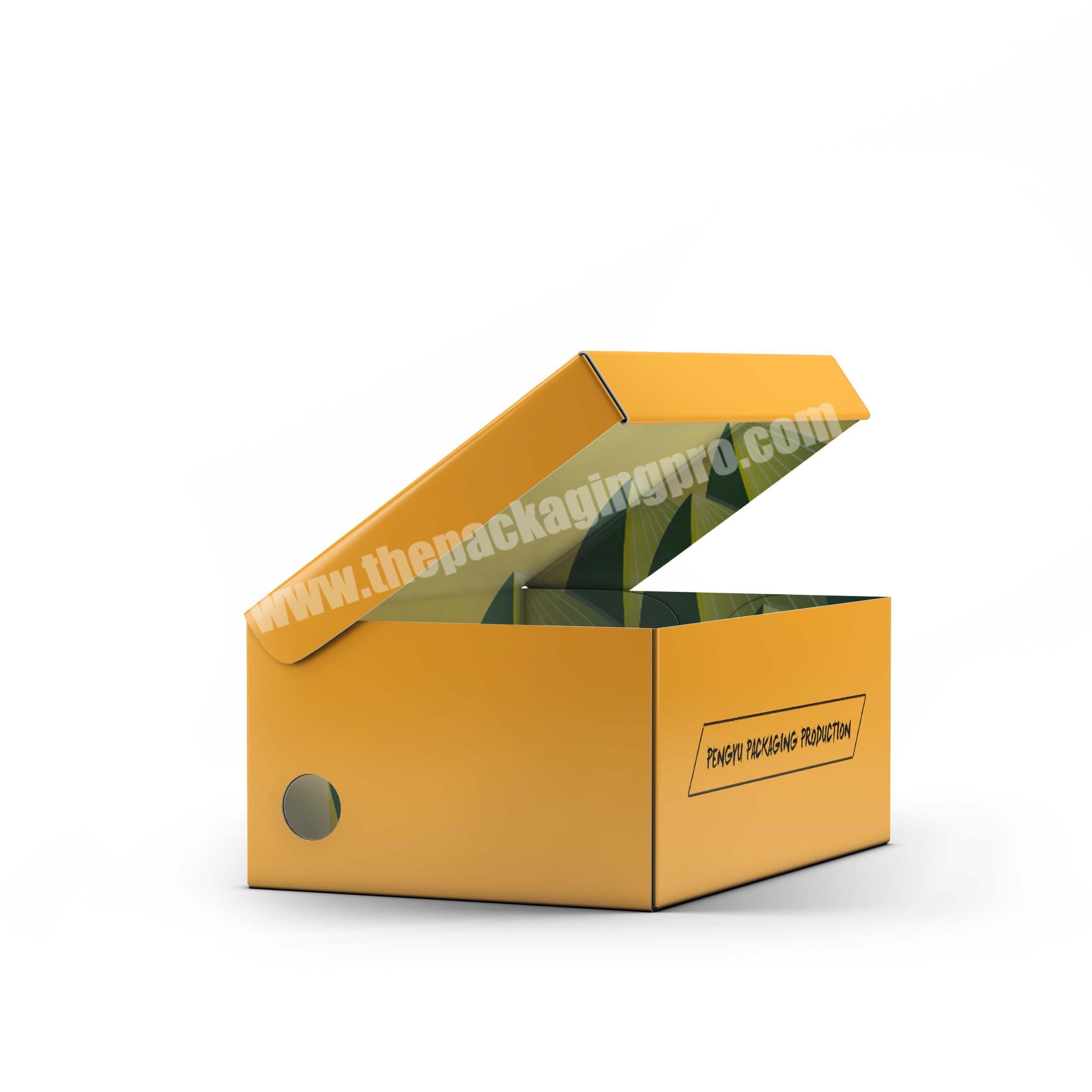 Low MOQ thick mailer box wholesale custom corrugated carton modern novel design shipping box