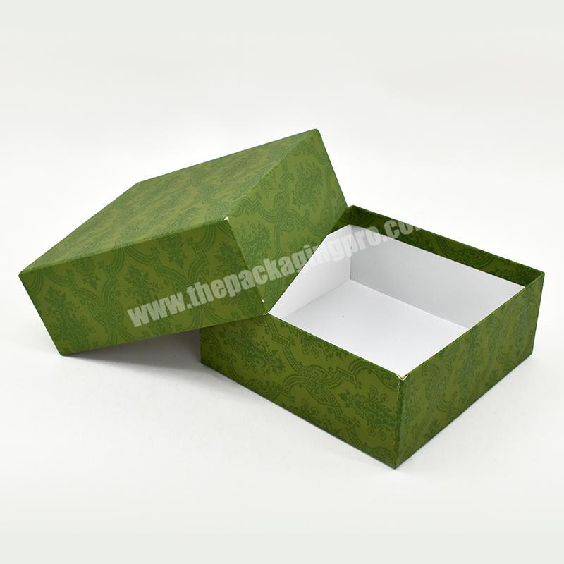 Luxury Custom Logo Colorful Lid and Base Paper Boxes for Jewelry and Gift Sets Eco Friendly Package