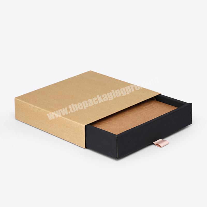 Luxury Custom Logo Sliding Gift Cosmetics Skin Care Packaging Drawer Box