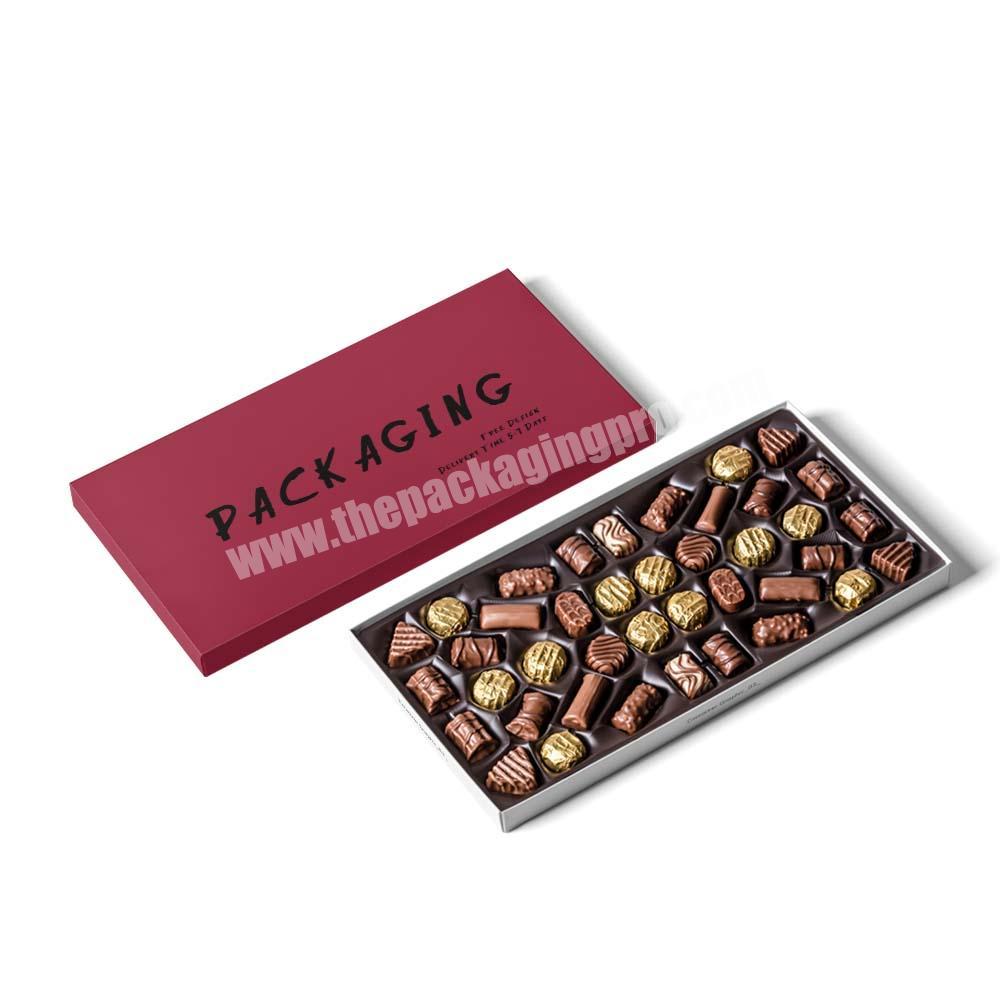 Luxury Gift Packaging Customized Logo Packaging Candy Chocolate Flower Gift Boxes