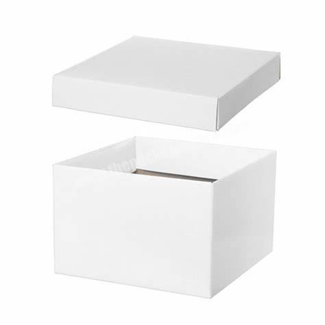 Morden Style Bread Cardboard Wedding Gift Box Packaging With Ribbon Transparent Paper Box