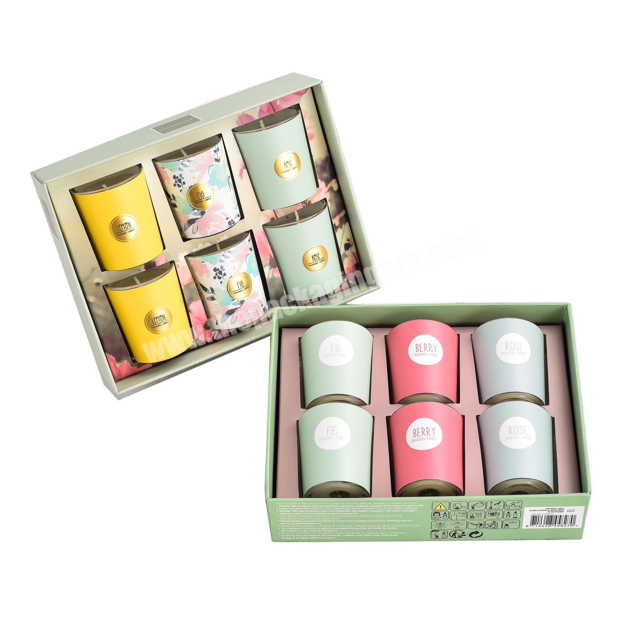 Osmo Luxury Candle Cardboard Gift Set Packaging Box Scented Candle Packaging Boxes for Candle Jars