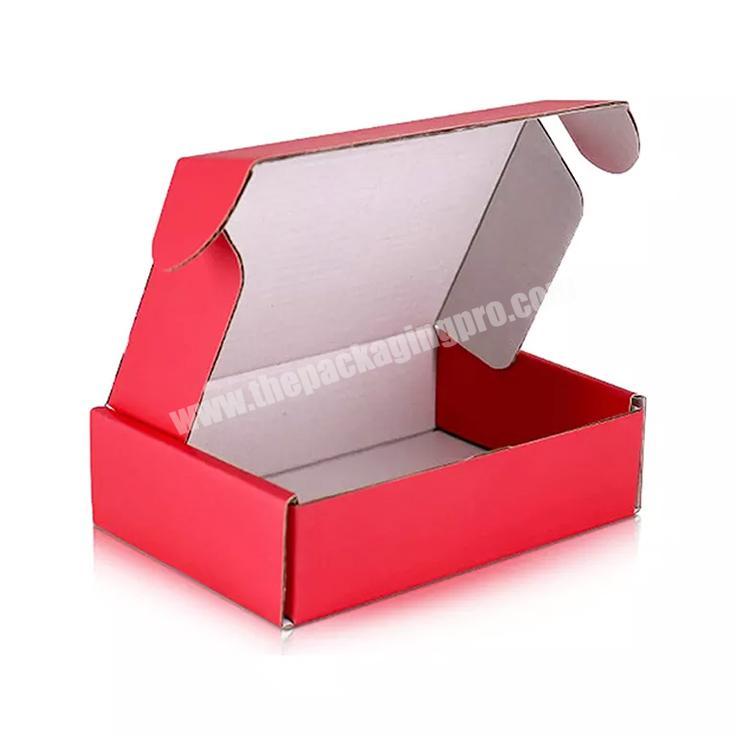 Wholesale Bulk Recyclable Corrugated Paper Foldable Custom Logo Printed Shipping Boxes Mailer Box
