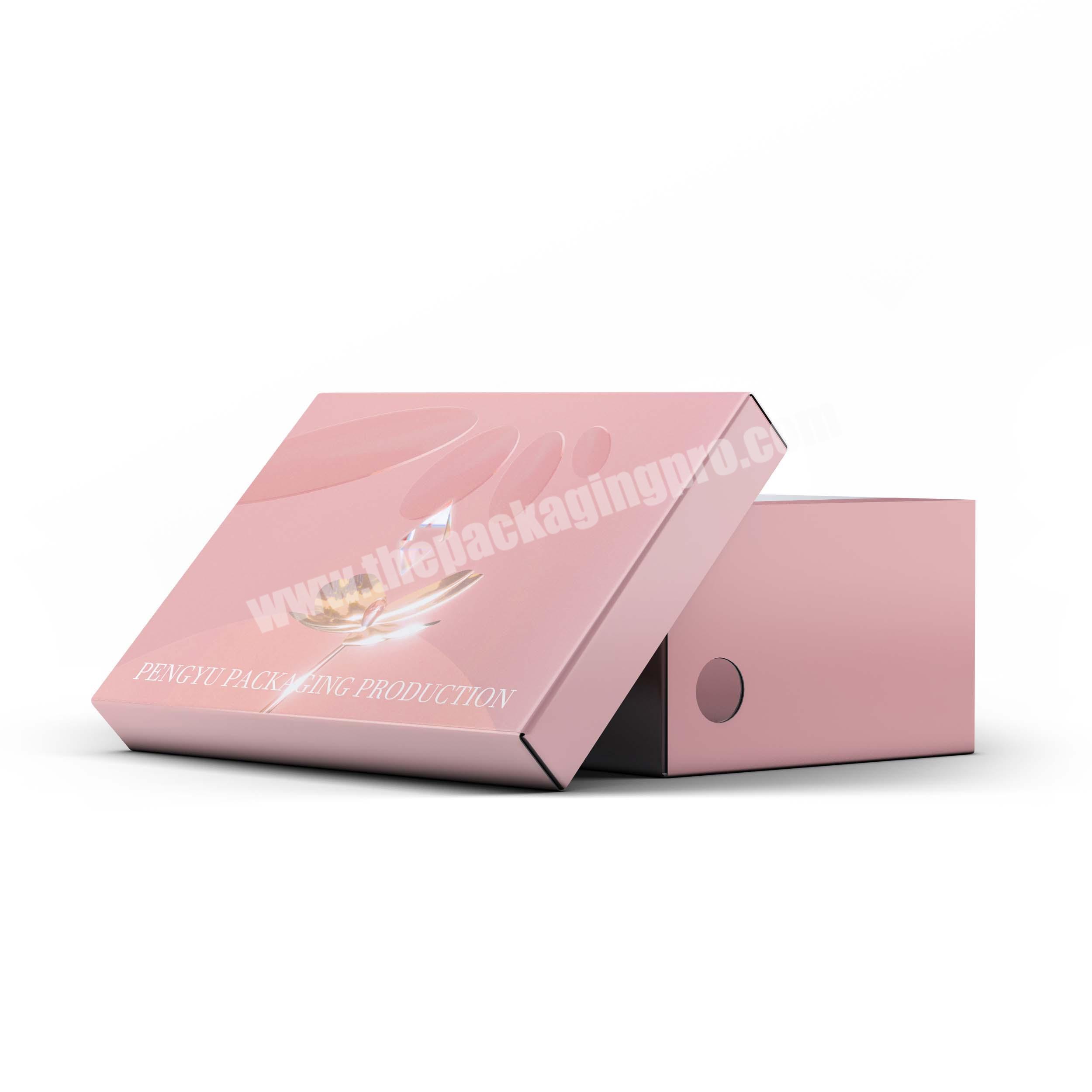 Wholesale Cardboard Shoe Boxes For Sale Custom Logo Sport Pink Cheap Price Corrugated Paper Shoe Box