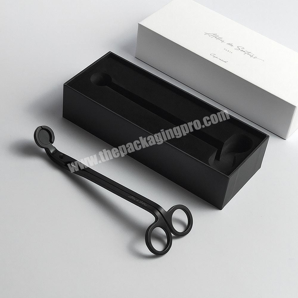 Wholesale Custom Logo Candle Accessories Tools Set Paper Packaging Box For Wick Trimmer