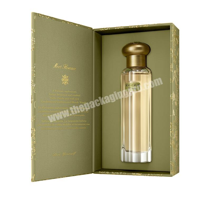 Wholesale Luxury Cosmetics Perfume Boxes Custom Logo Perfume Gift Packaging Box For Scented Candles