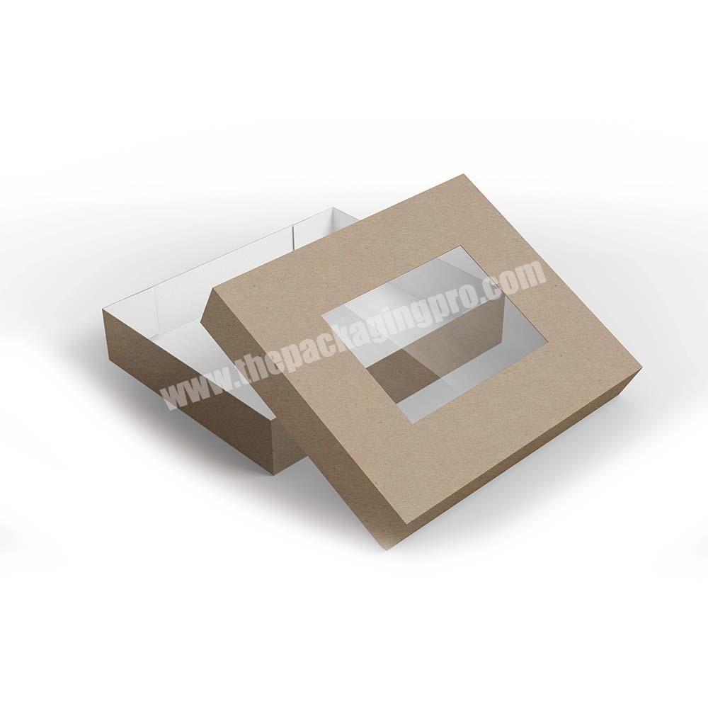 Wholesale custom logo donut boxes flat box packaging shawarma food packaging