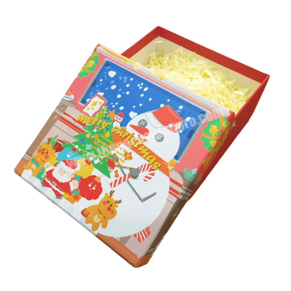 custom luxury christmas present hamper paper eve gift christmas boxes