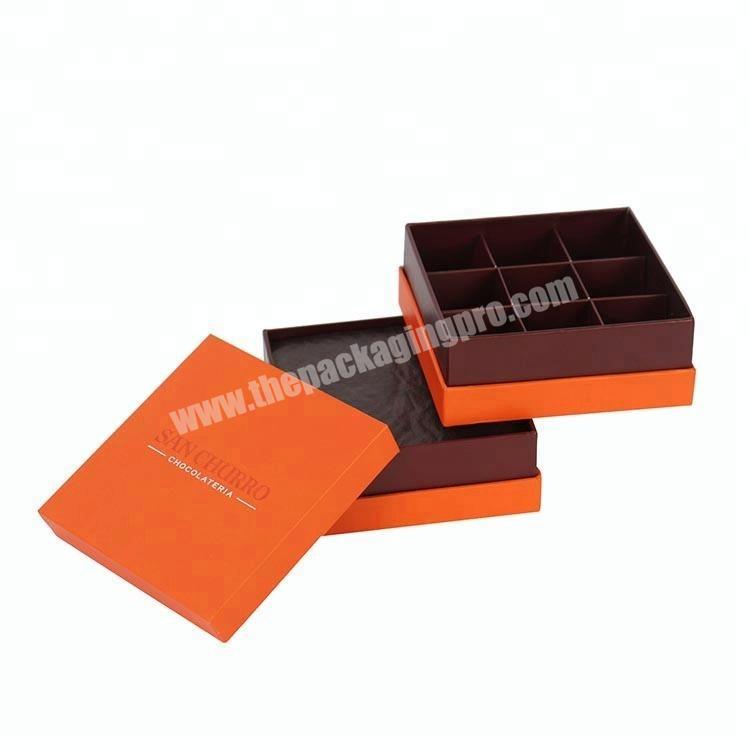 fancy promotional packaging small chocolate boxes