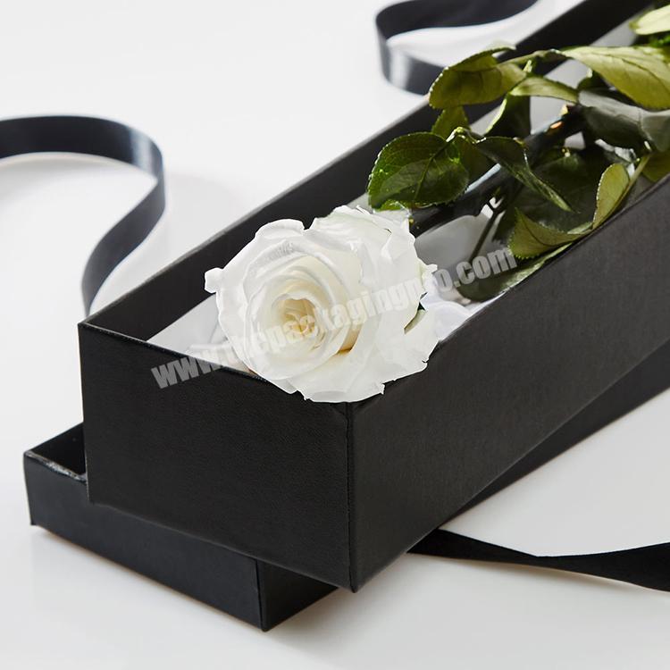 luxury wholesale custom logo printed marble flower box