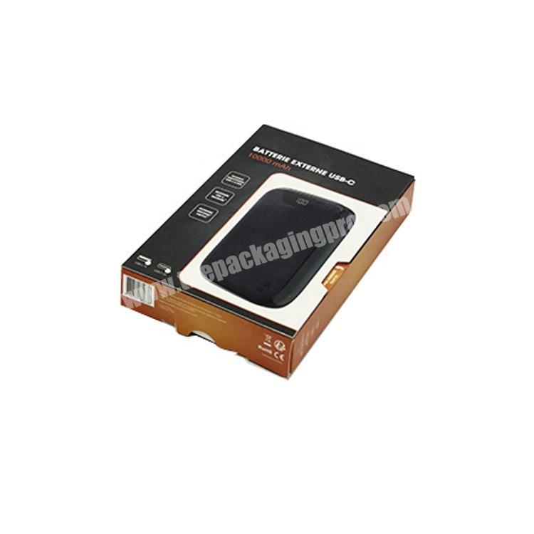 powerbank packaging box customized logo Wireless power bank charger packaging factory