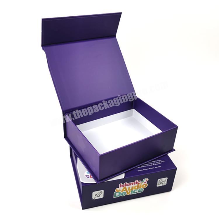 Biodegradable Candle Packaging Boxes Personalized Eco Postal Cardboard Paper Box Custom Matte Rigid Box for Toy Packaging