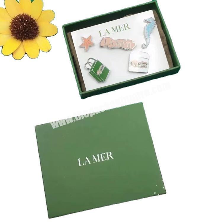 Customized Logo Eco Friendly Paper Drawer Box Green Cardboard Drawer Gift Box Sliding Drawer Packaging Box with Insert