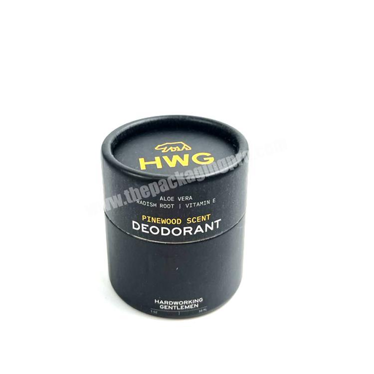 Eco-friendly  food grade biodegradable hot stamping  round box  recycled custom your logo paper tube for packaging