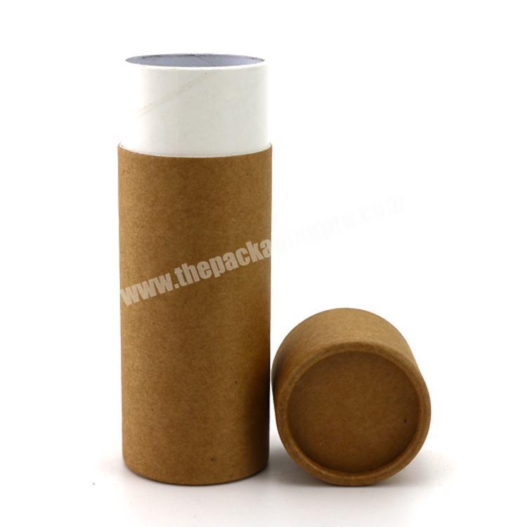 custom cylinder packaging box paper deodorant container packaging tubes