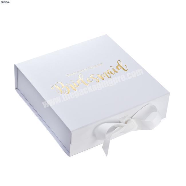 custom elegant high quality cardboard paper packaging box for clothing