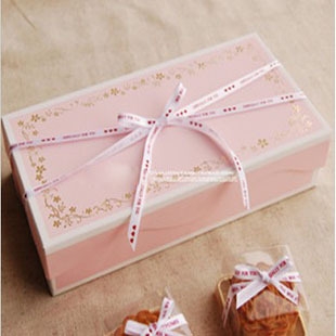 23.3*11.8*5cm 10 Pcs pink paper box cookie chocolate wedding snacks Gift Packaging Home Party Birthday baking Package